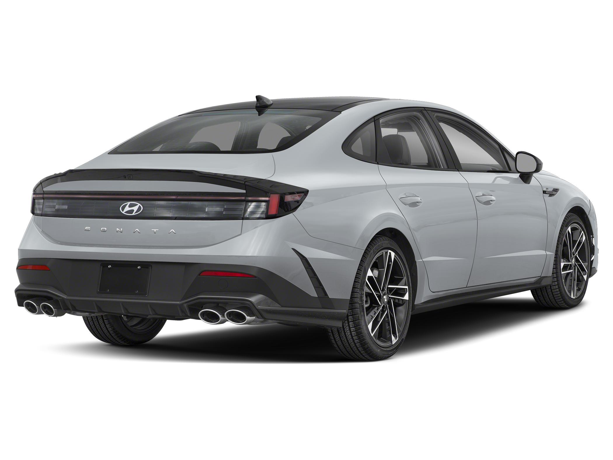 2026 Hyundai Sonata N Line — rear three-quarter view