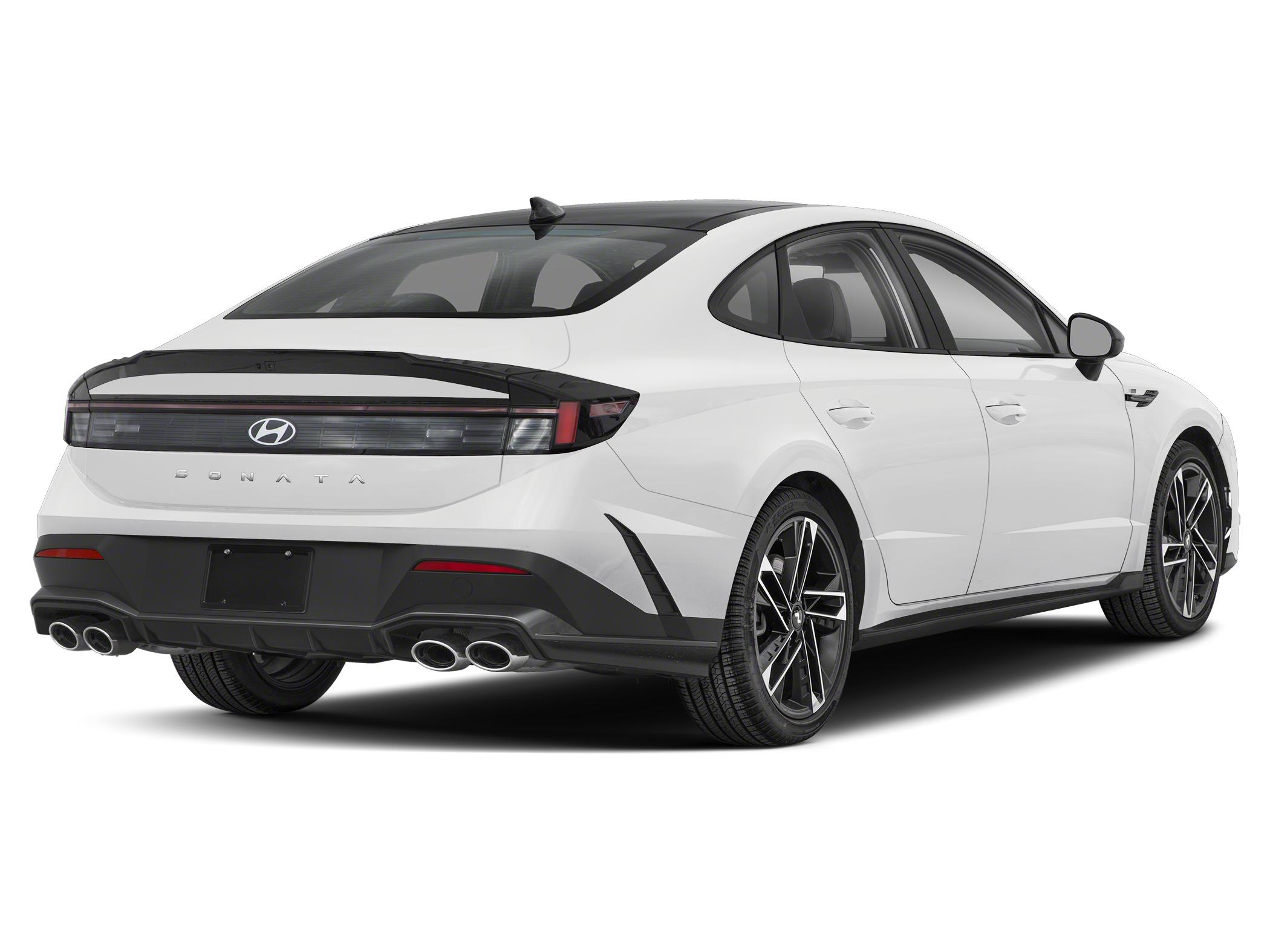 2026 Hyundai Sonata N Line — rear three-quarter view