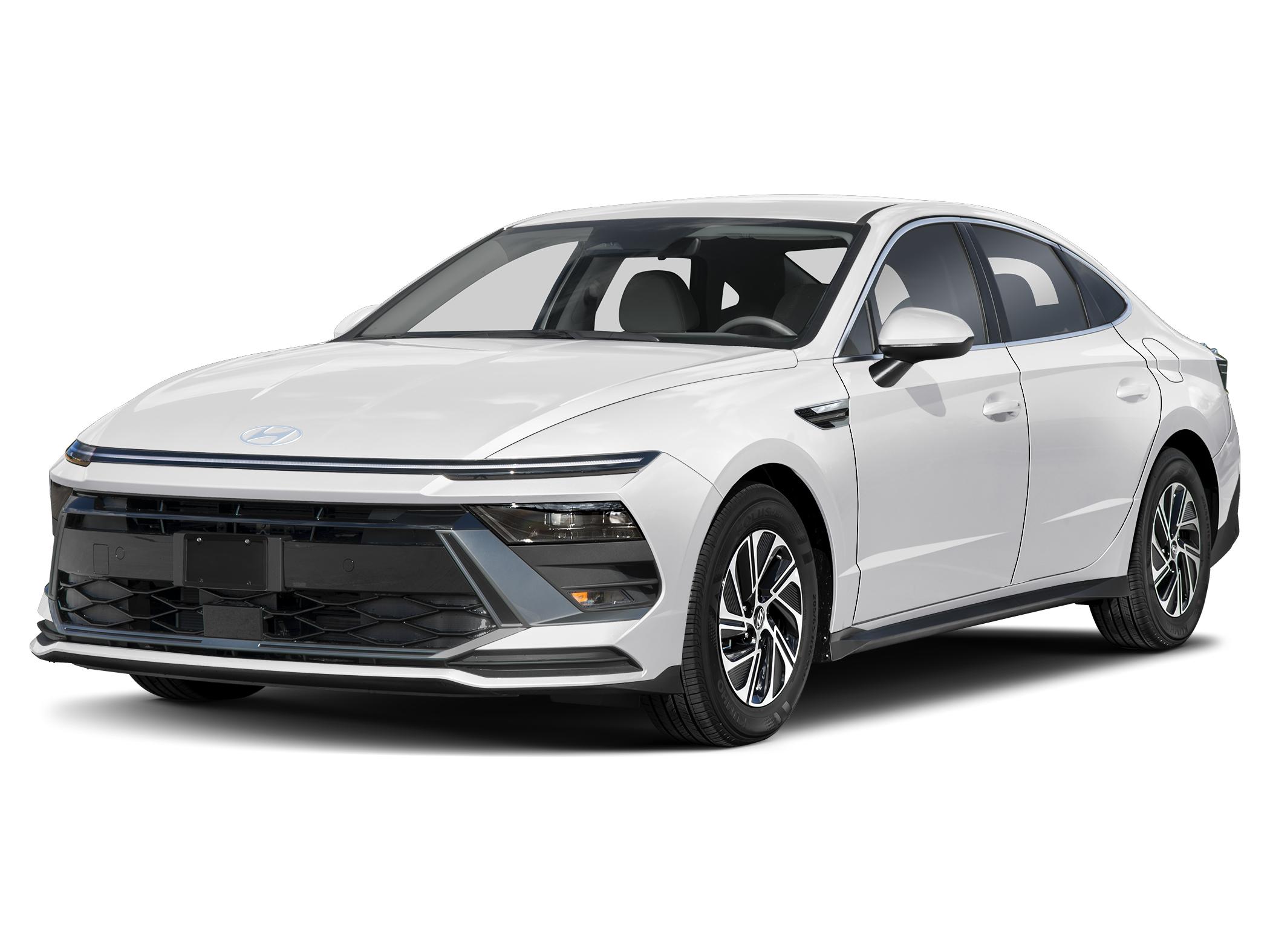 2026 Hyundai Sonata Blue — front three-quarter view