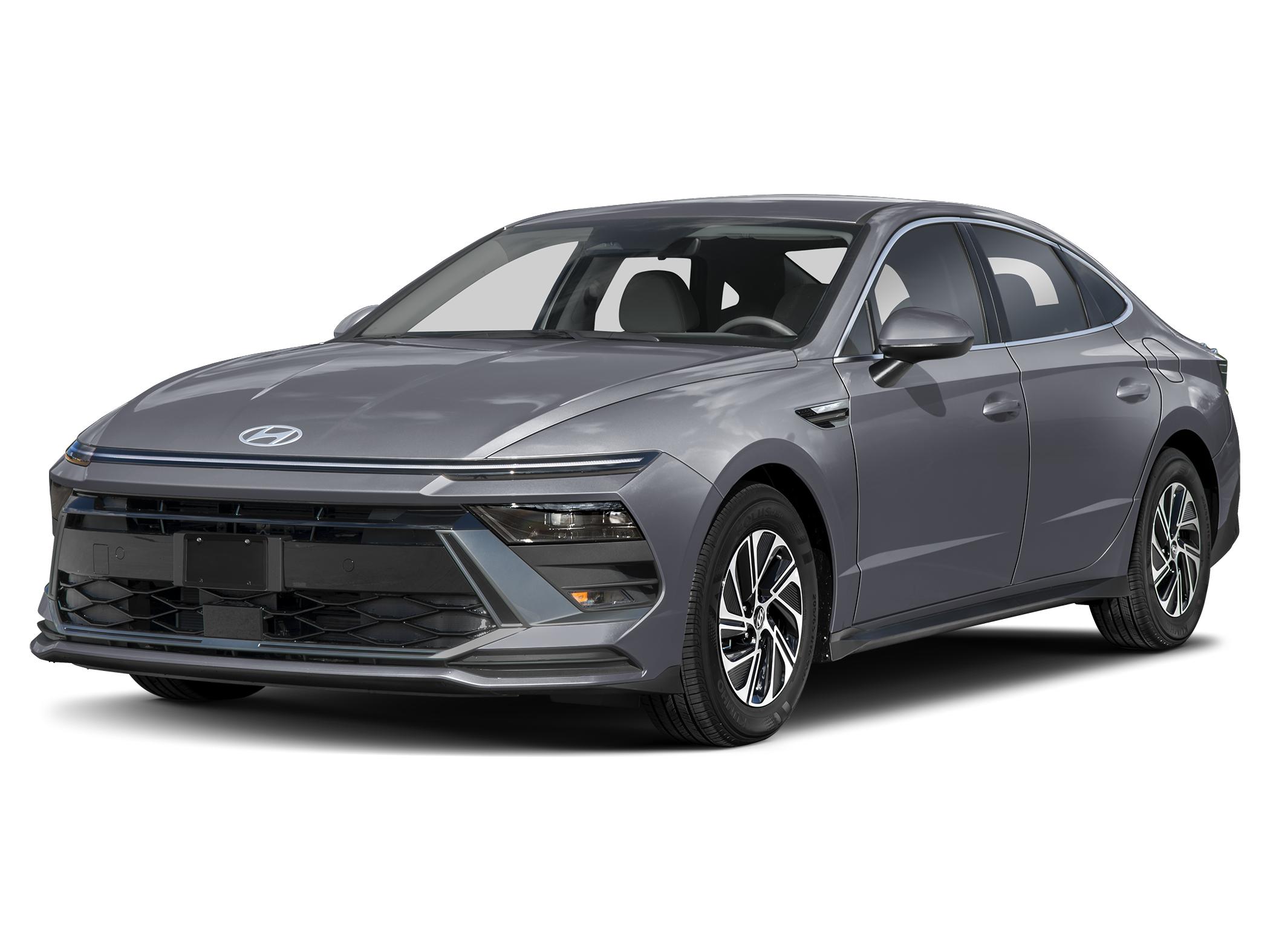 2026 Hyundai Sonata Blue — front three-quarter view