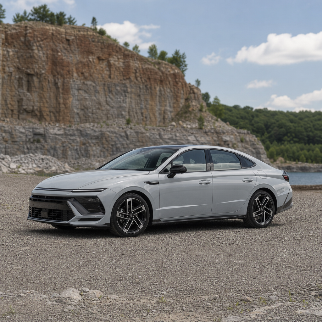2026 Hyundai Sonata N Line — Aero Silver