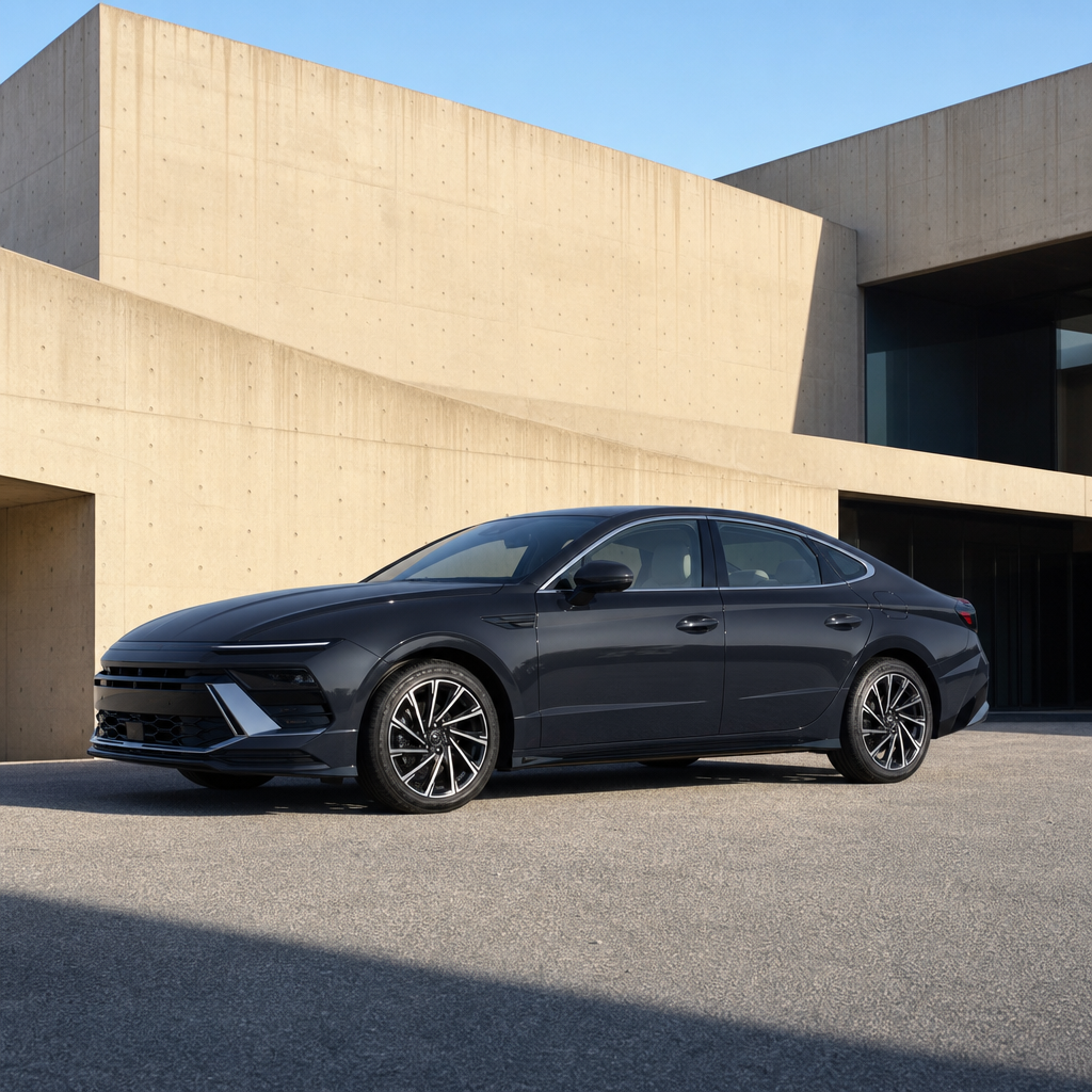 2026 Hyundai Sonata Blue — Carbon Blue