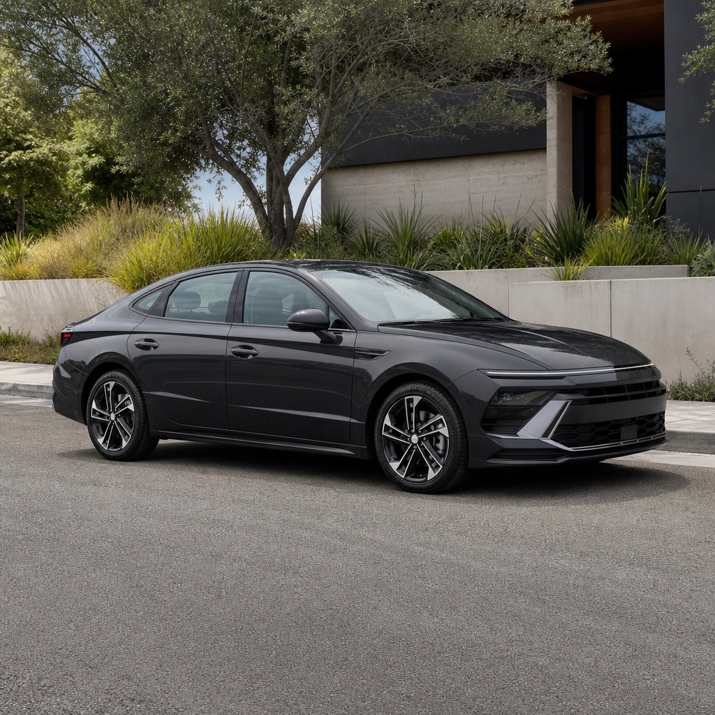 2026 Hyundai Sonata SEL Sport FWD — Portofino Gray
