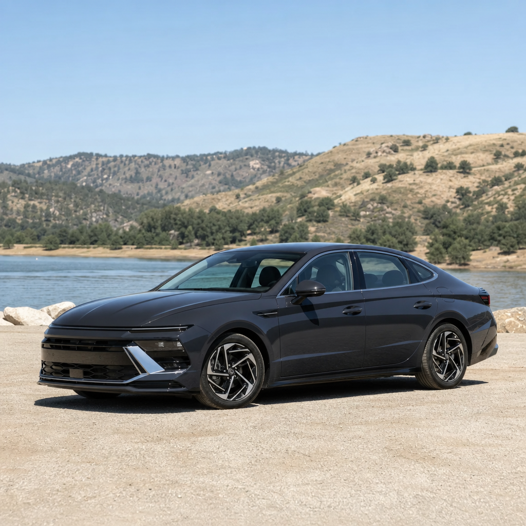 2026 Hyundai Sonata Blue — Carbon Blue