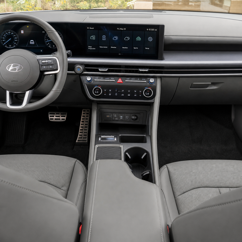 2026 Hyundai Sonata Limited — Gray Leather