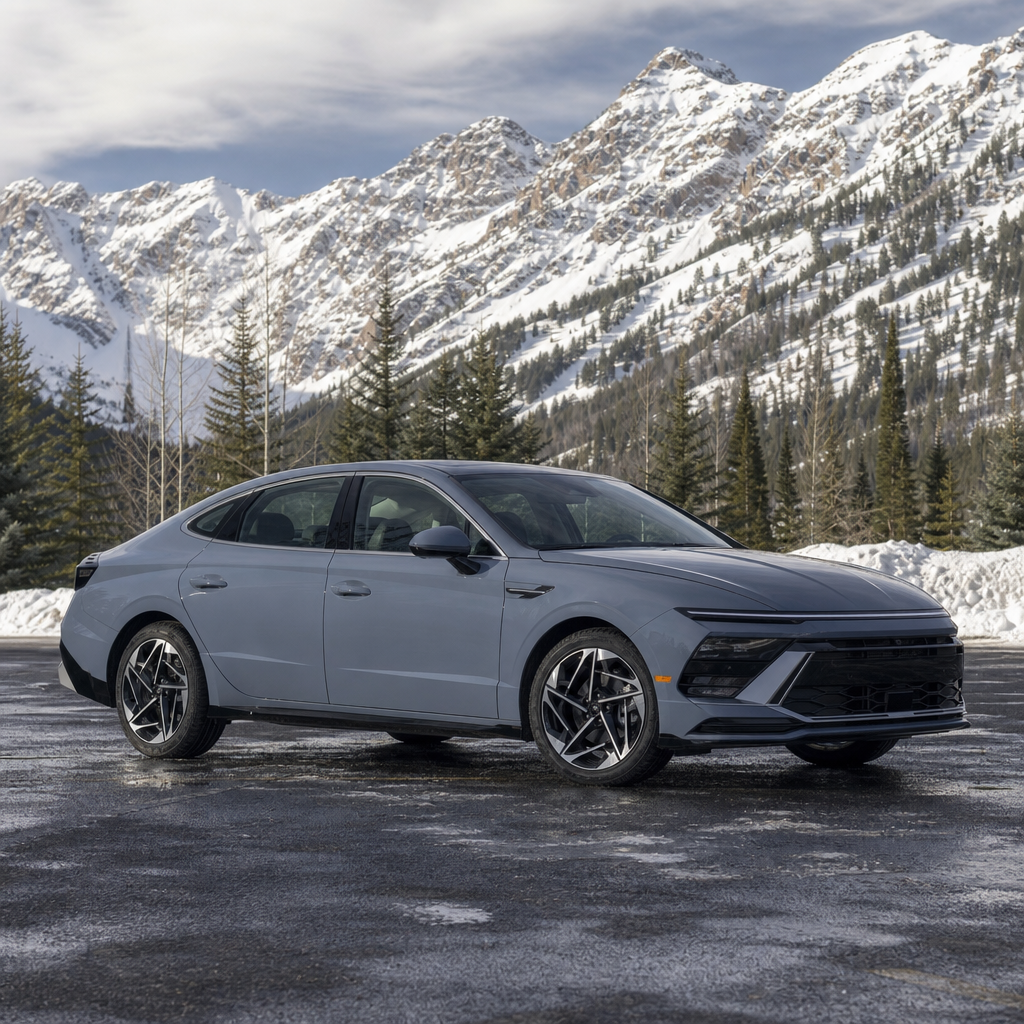 2026 Hyundai Sonata SEL Sport AWD — Transmission Blue