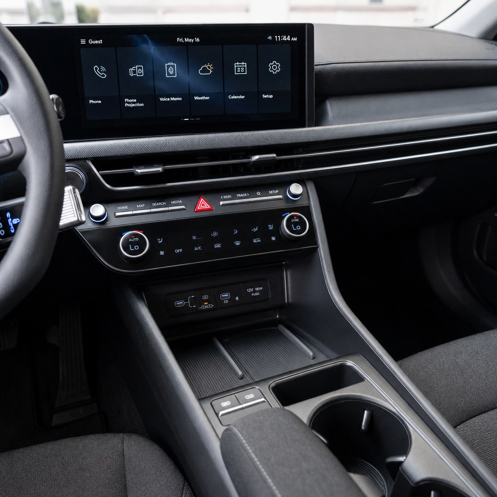 2026 Hyundai Sonata SE — Black Cloth