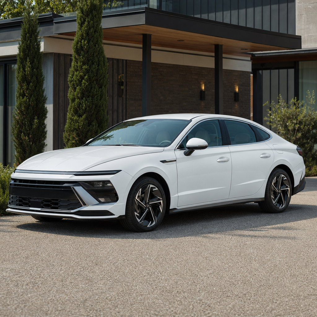 2026 Hyundai Sonata SEL — Serenity White