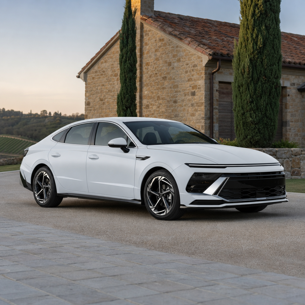 2026 Hyundai Sonata SEL — Serenity White