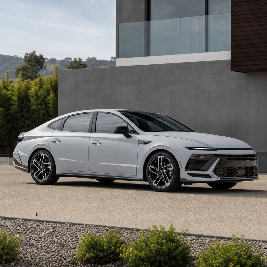 2026 Hyundai Sonata N Line — Aero Silver