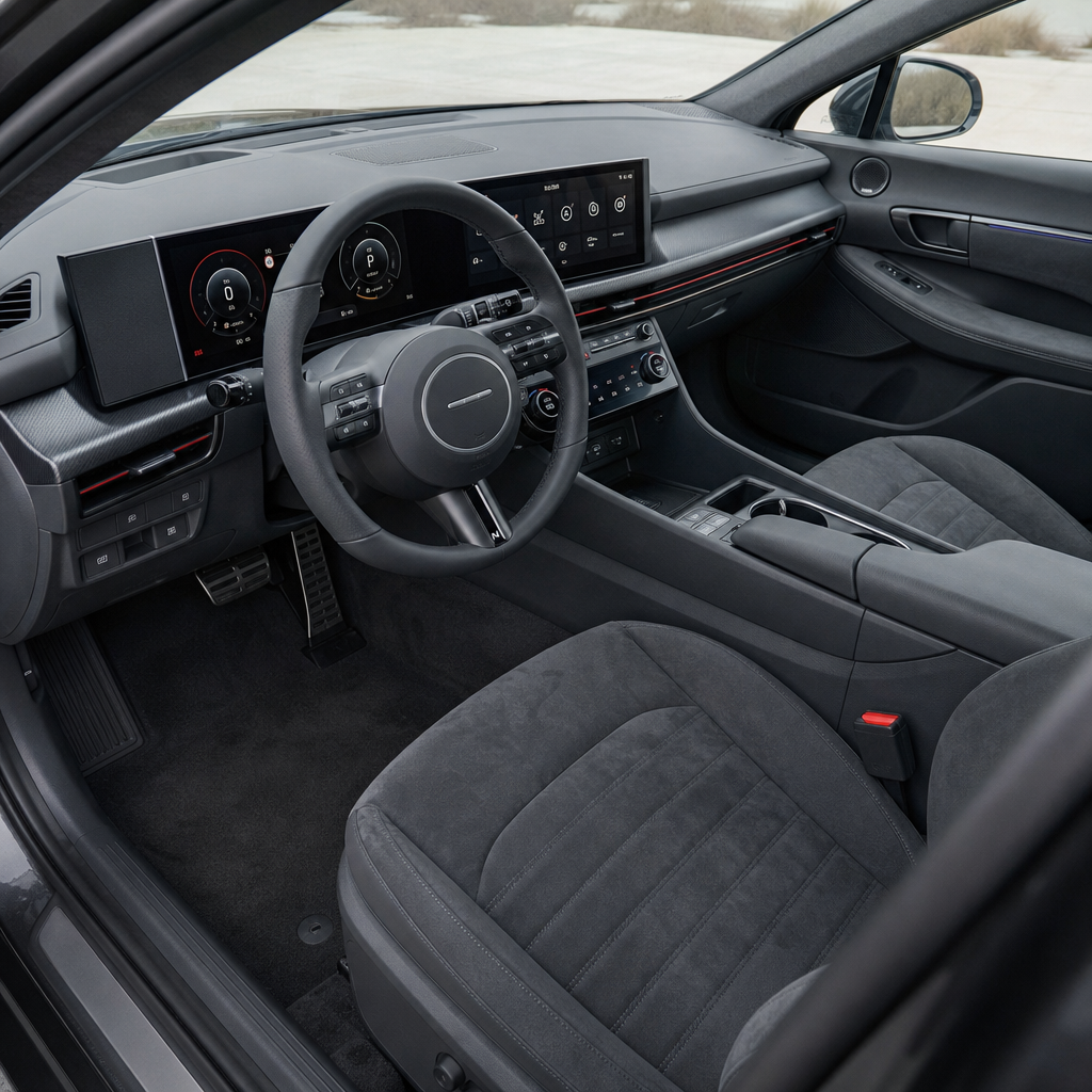2026 Hyundai Sonata N Line — Dark Gray Suede