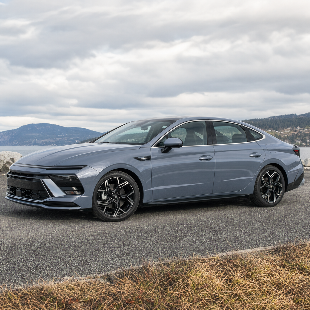 2026 Hyundai Sonata SEL Sport AWD — Transmission Blue