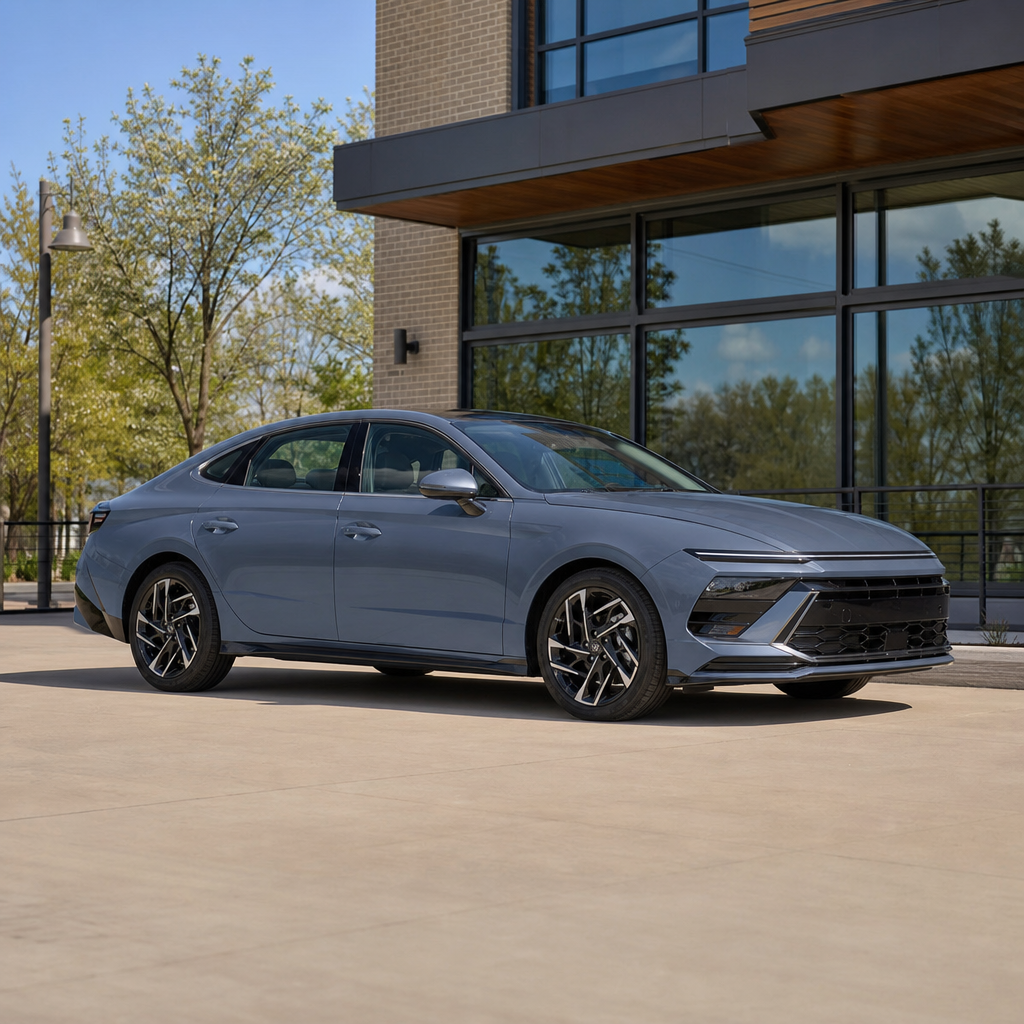 2026 Hyundai Sonata SEL Sport AWD — Transmission Blue