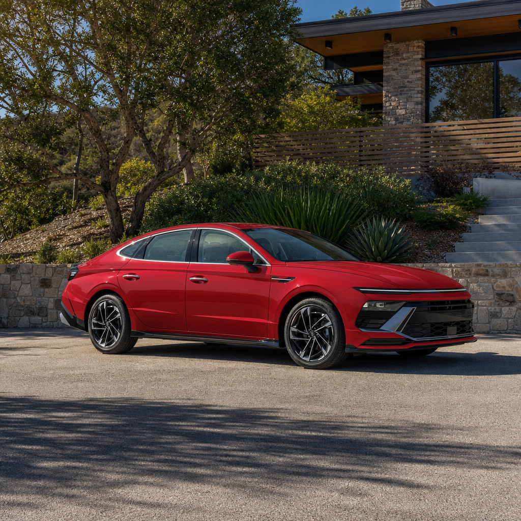 2026 Hyundai Sonata Limited — Ultimate Red
