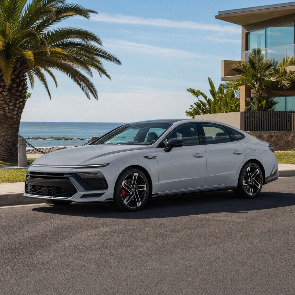 2026 Hyundai Sonata N Line — Aero Silver