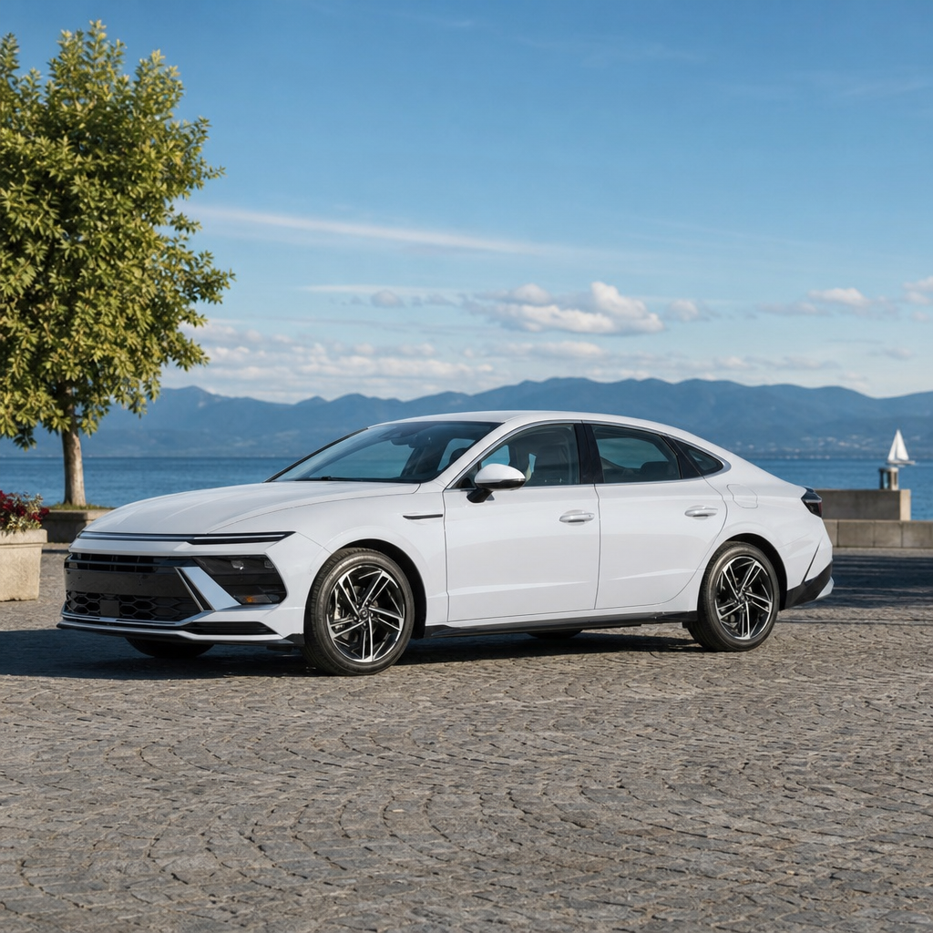 2026 Hyundai Sonata SEL — Serenity White