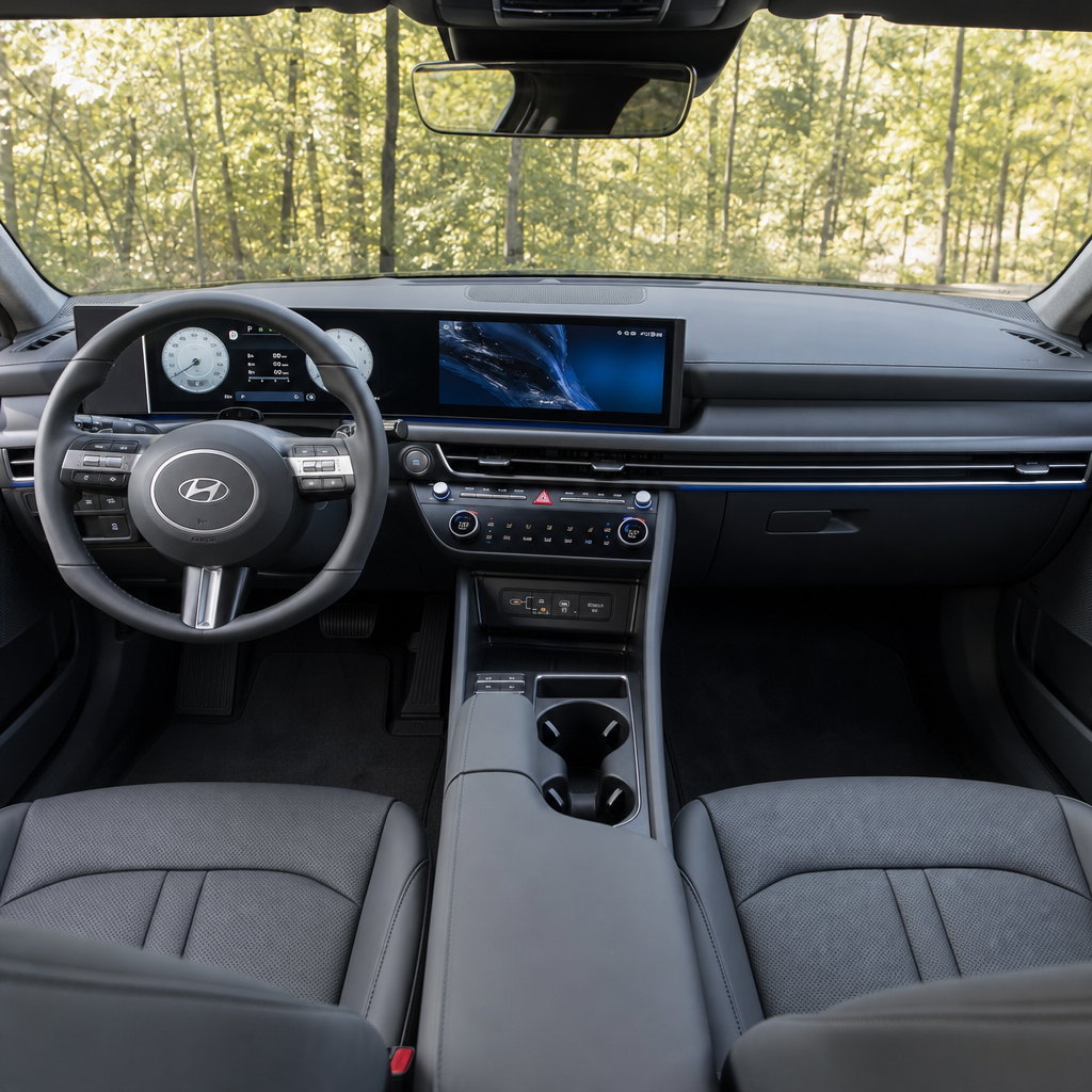 2026 Hyundai Sonata Limited — Dark Gray Leather