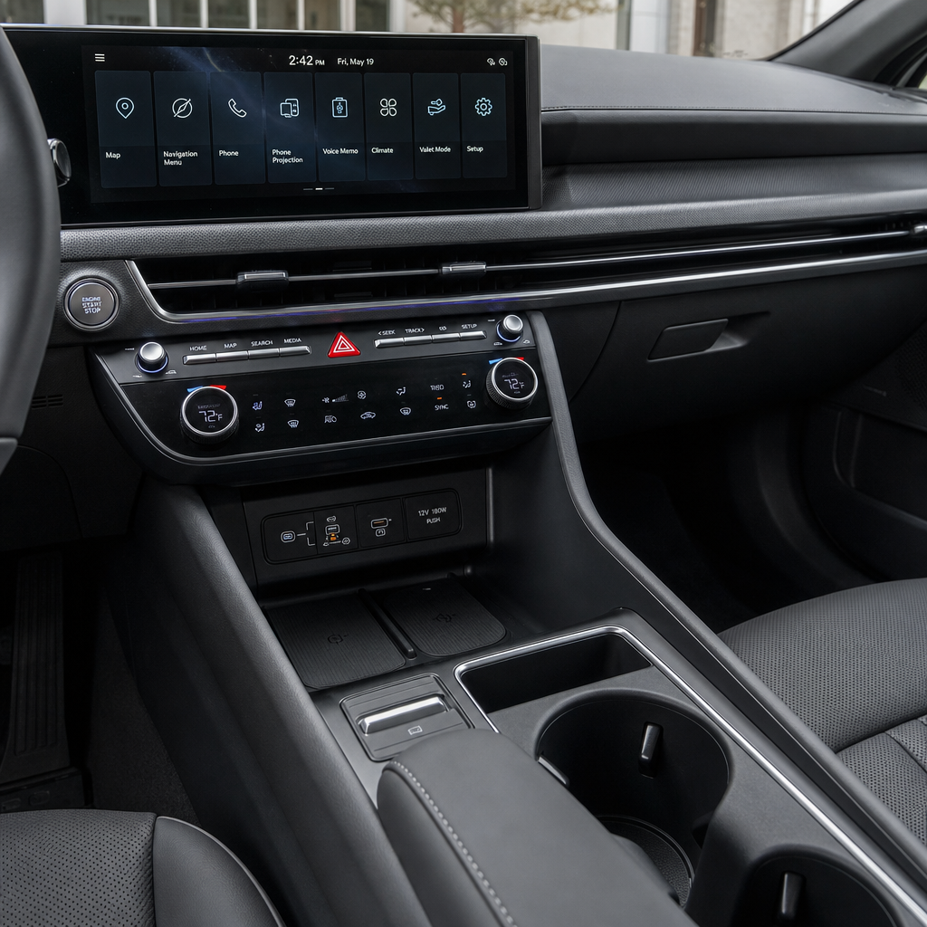 2026 Hyundai Sonata Limited — Dark Gray Leather