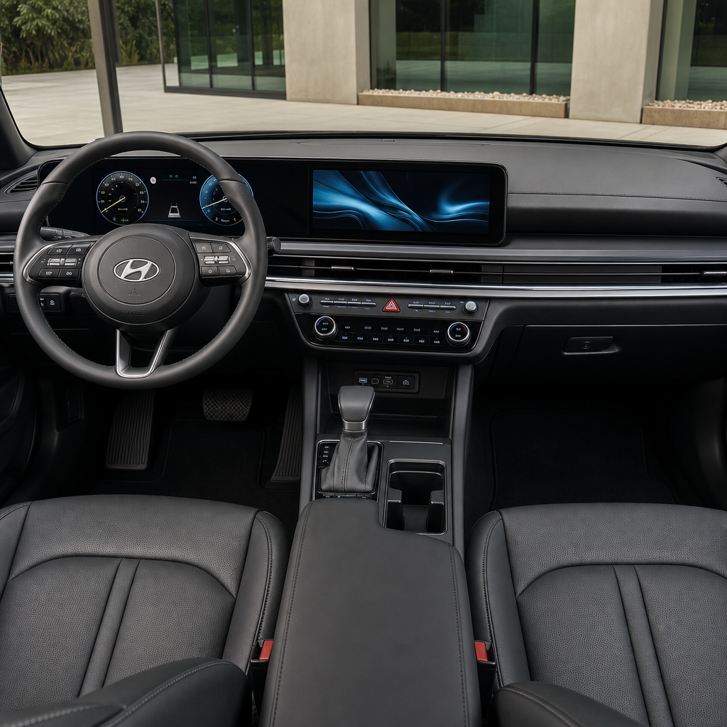 2026 Hyundai Sonata Limited — Black Leather