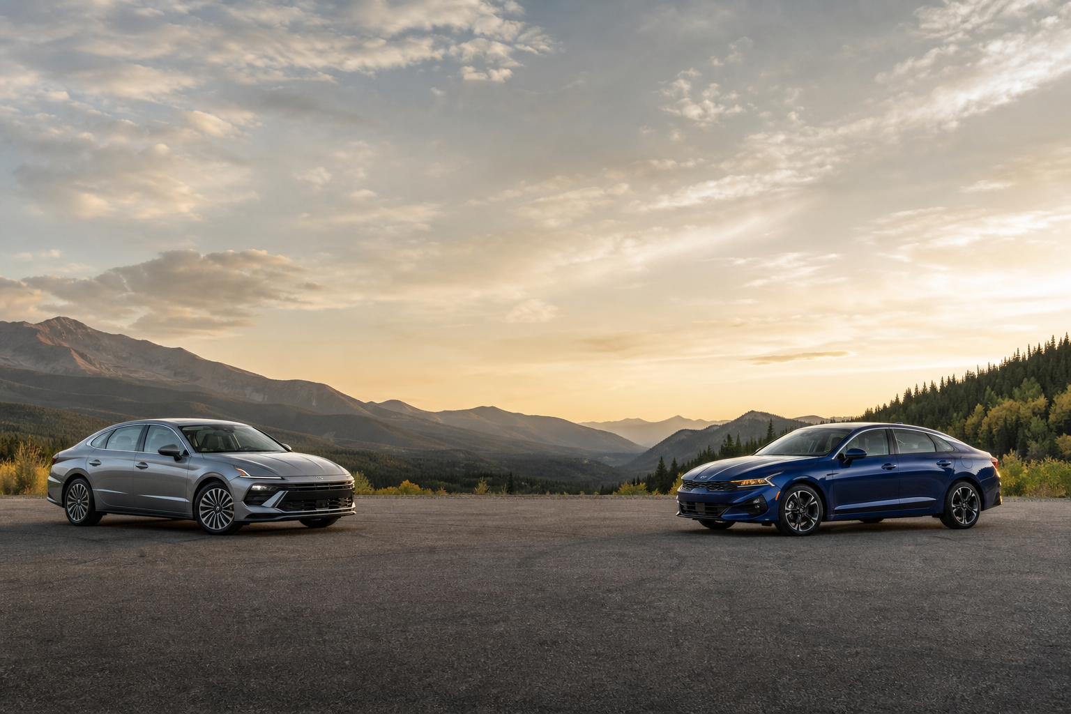 Hyundai Sonata SE vs Kia K5 LXS