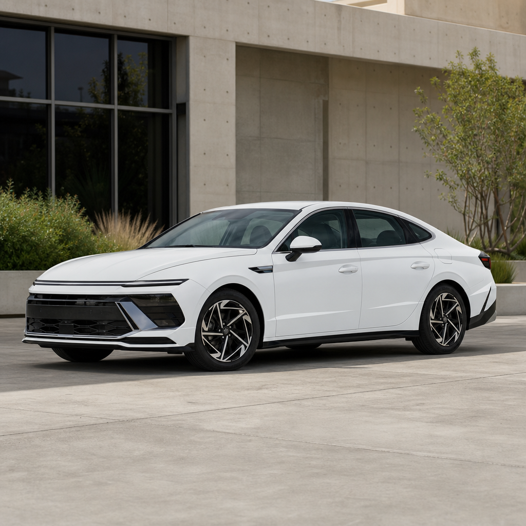 2026 Hyundai Sonata SEL — Serenity White