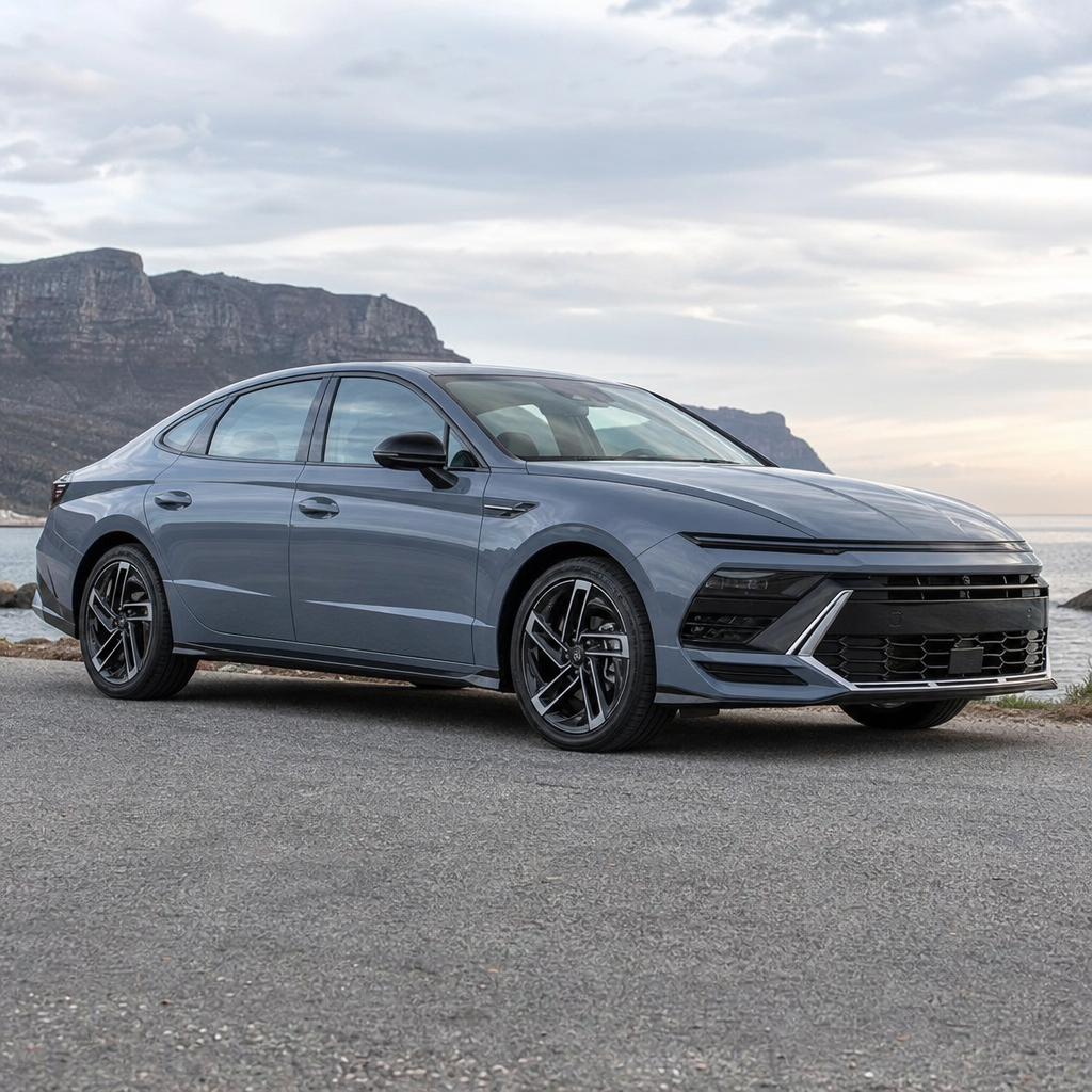 2026 Hyundai Sonata SEL Sport AWD — Transmission Blue