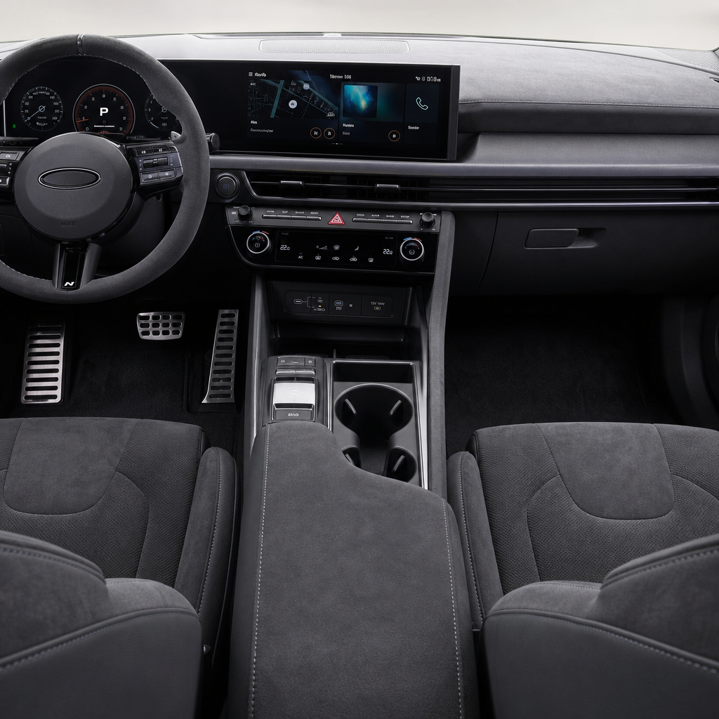 2026 Hyundai Sonata N Line — Dark Gray Suede