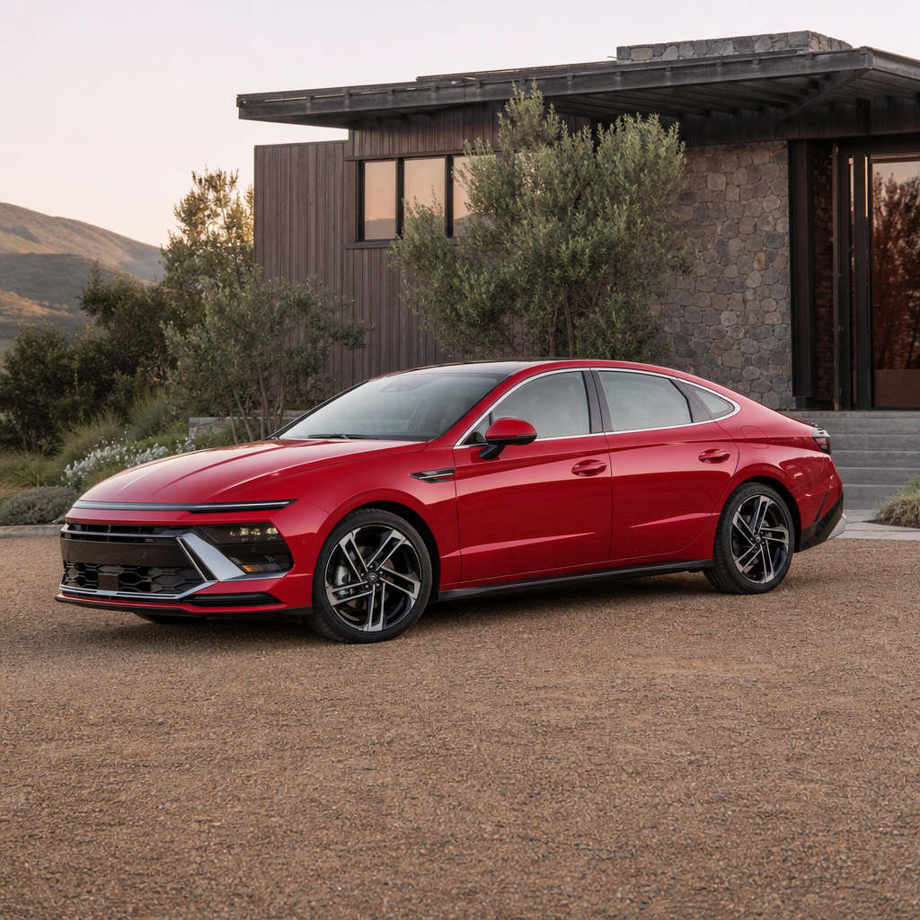 2026 Hyundai Sonata Limited — Ultimate Red