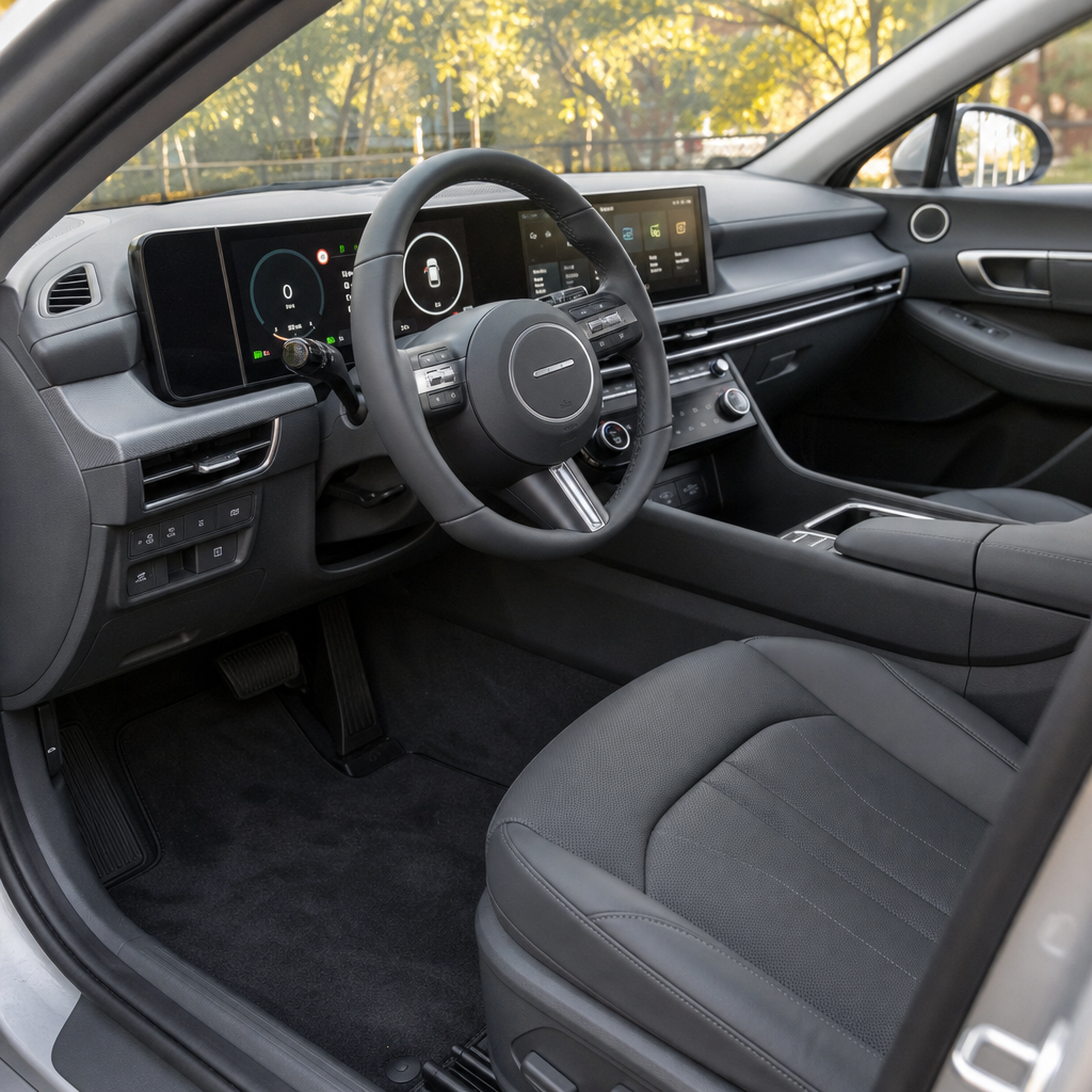 2026 Hyundai Sonata Limited — Dark Gray Leather