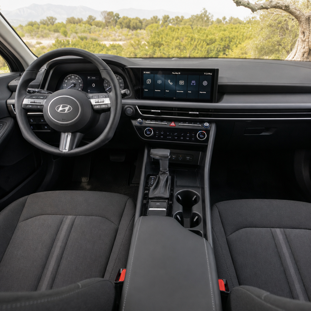 2026 Hyundai Sonata SE — Black Cloth