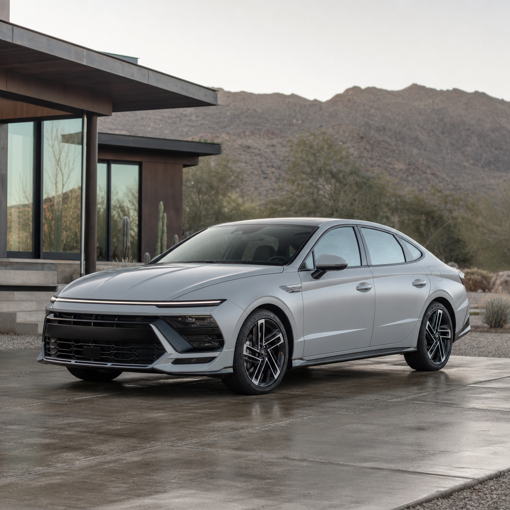 2026 Hyundai Sonata N Line — Aero Silver