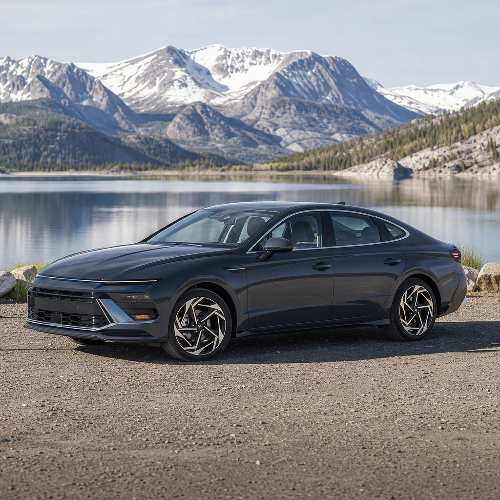 2026 Hyundai Sonata Blue — Carbon Blue