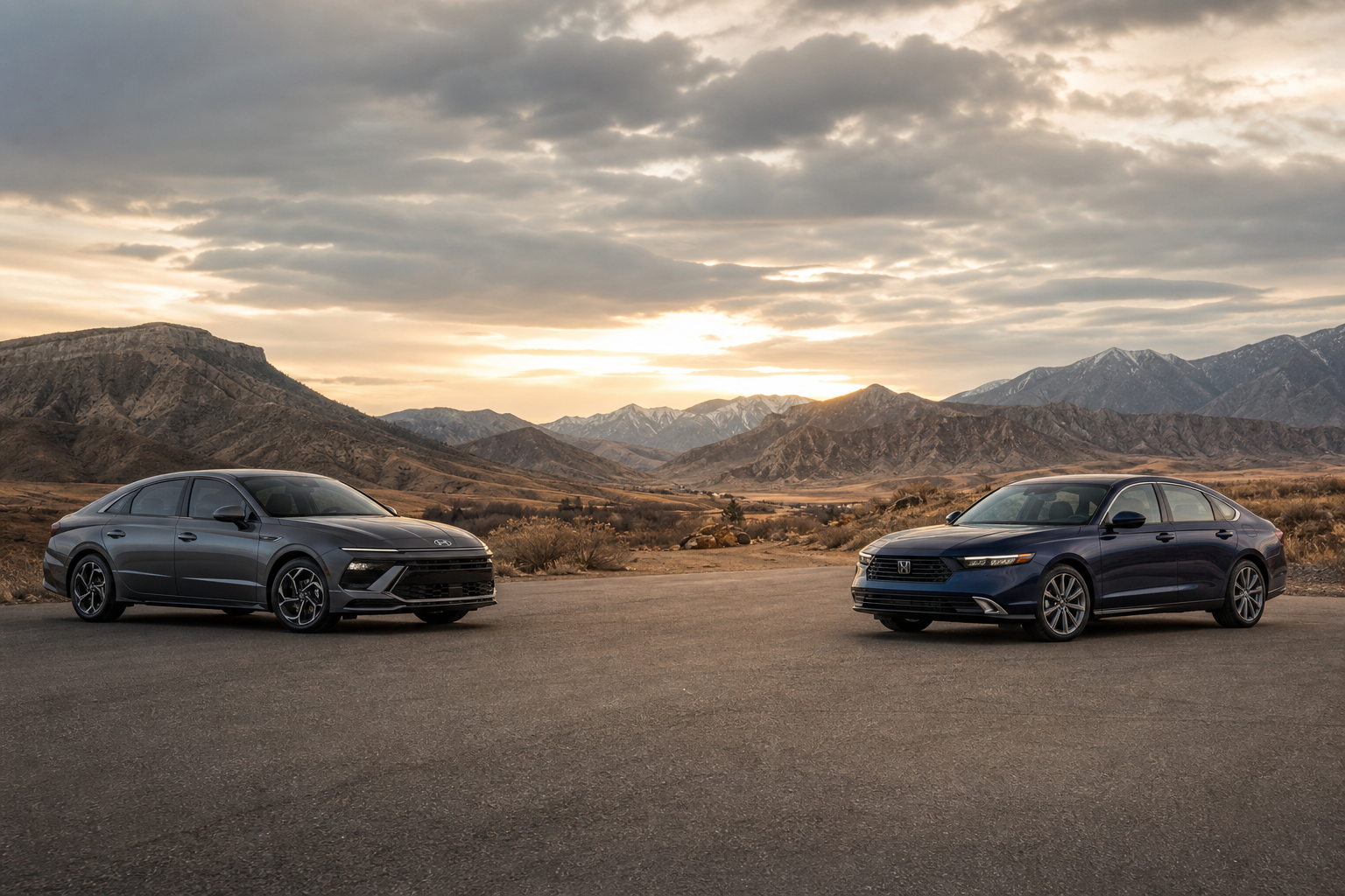 Hyundai Sonata SEL Sport · FWD vs Honda Accord LX